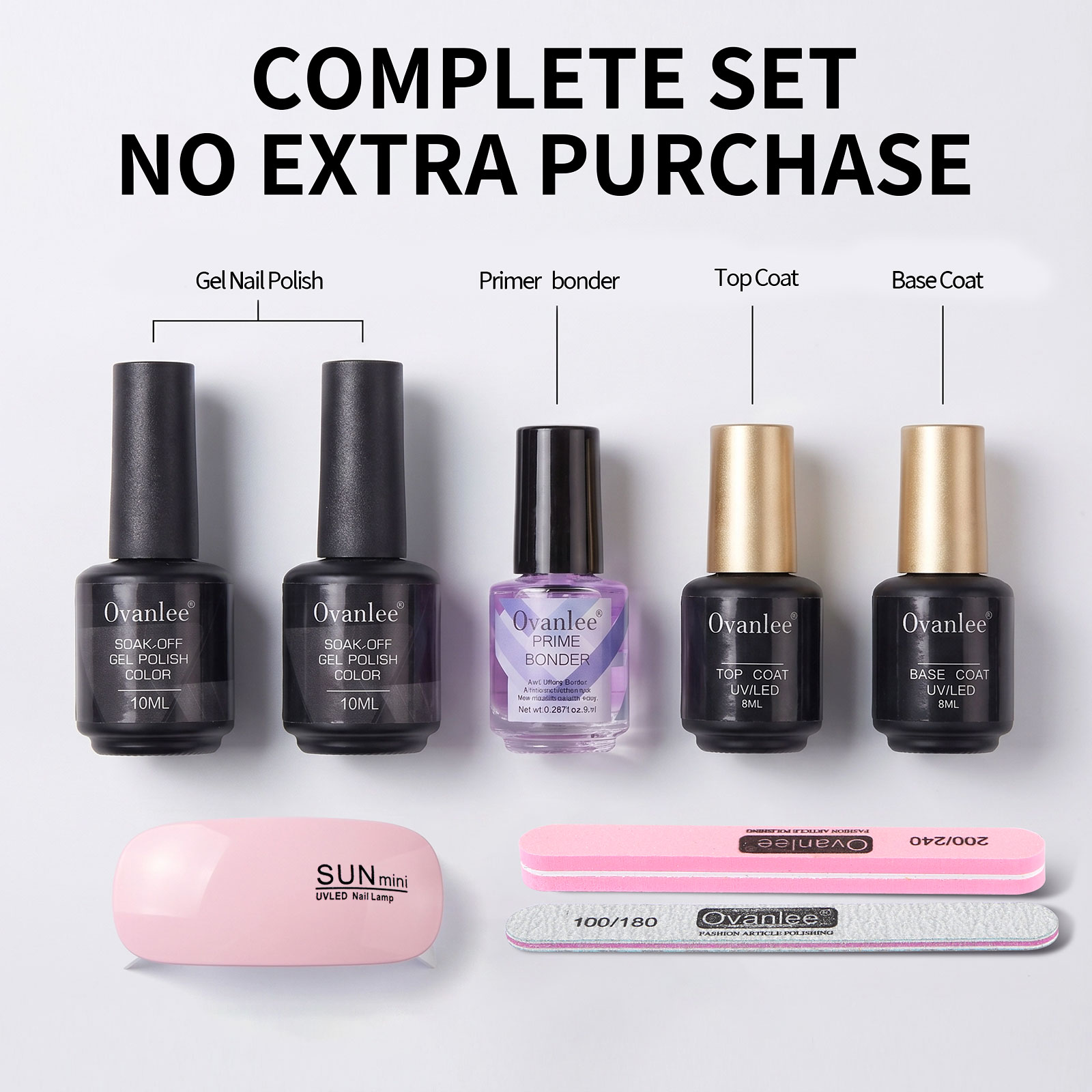 Exposure Unit Uv - Kit Smalto Gel per Unghie con