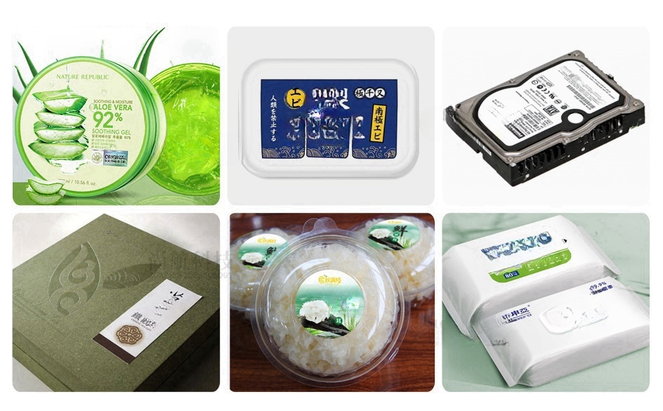 Commercial Printing And Packaging - Etichettatrice Automatica Industriale per Sacchetti Piatti,
