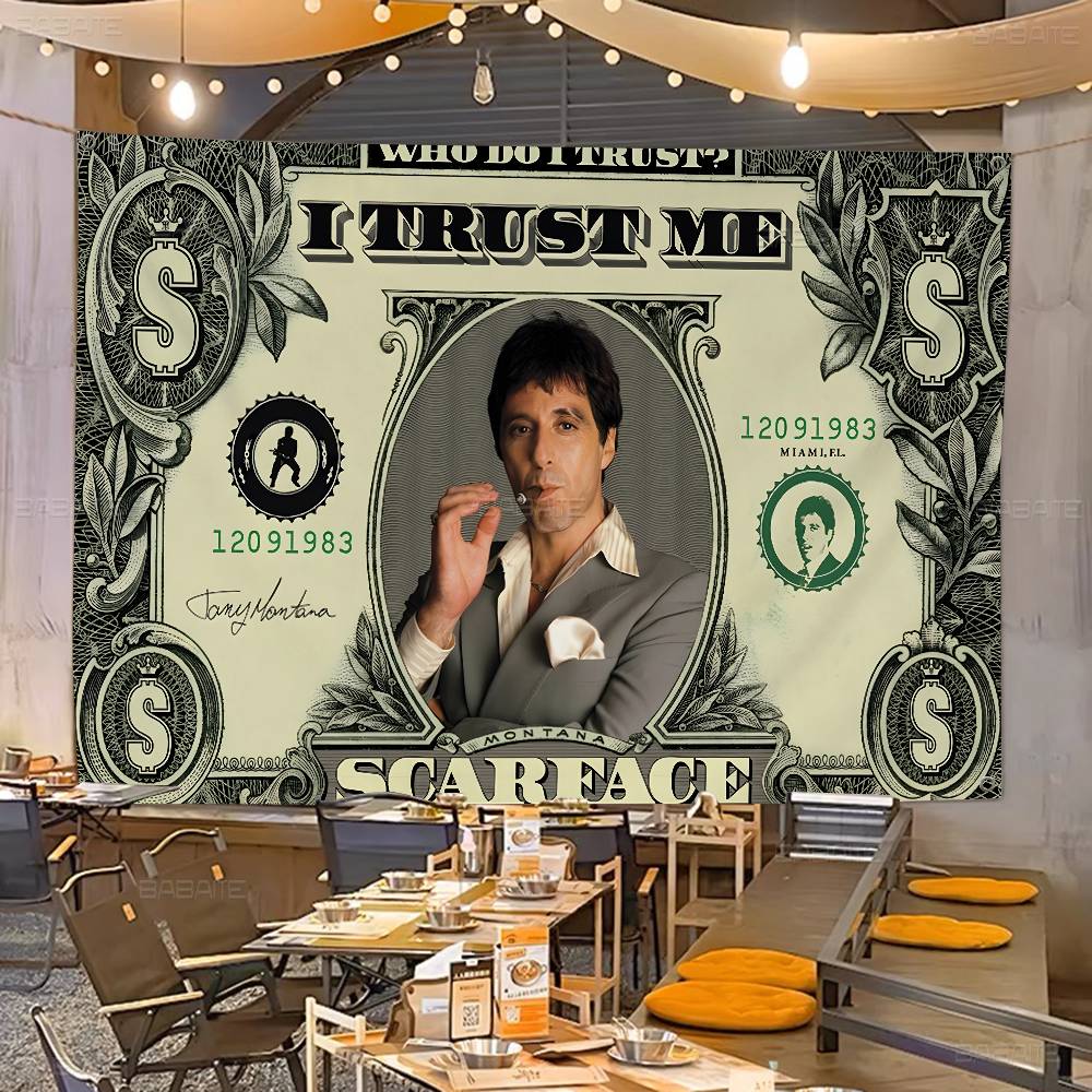 Commercial Printing Companies Usa - Bandiera Pubblicitaria Retrò S-Scarface con Stampa