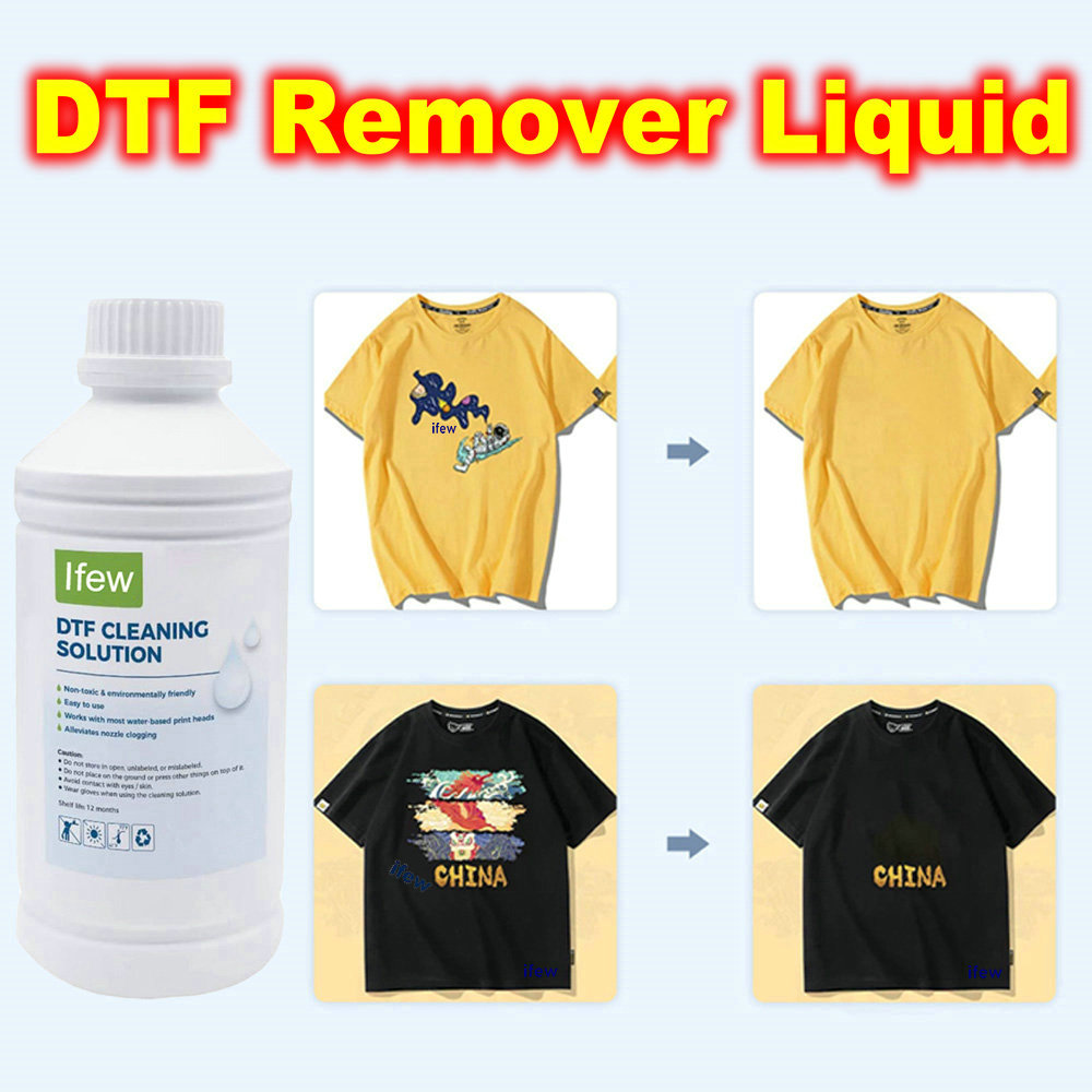 Dtf Printer Machine - Soluzione Detergente per Rimozione DTF da