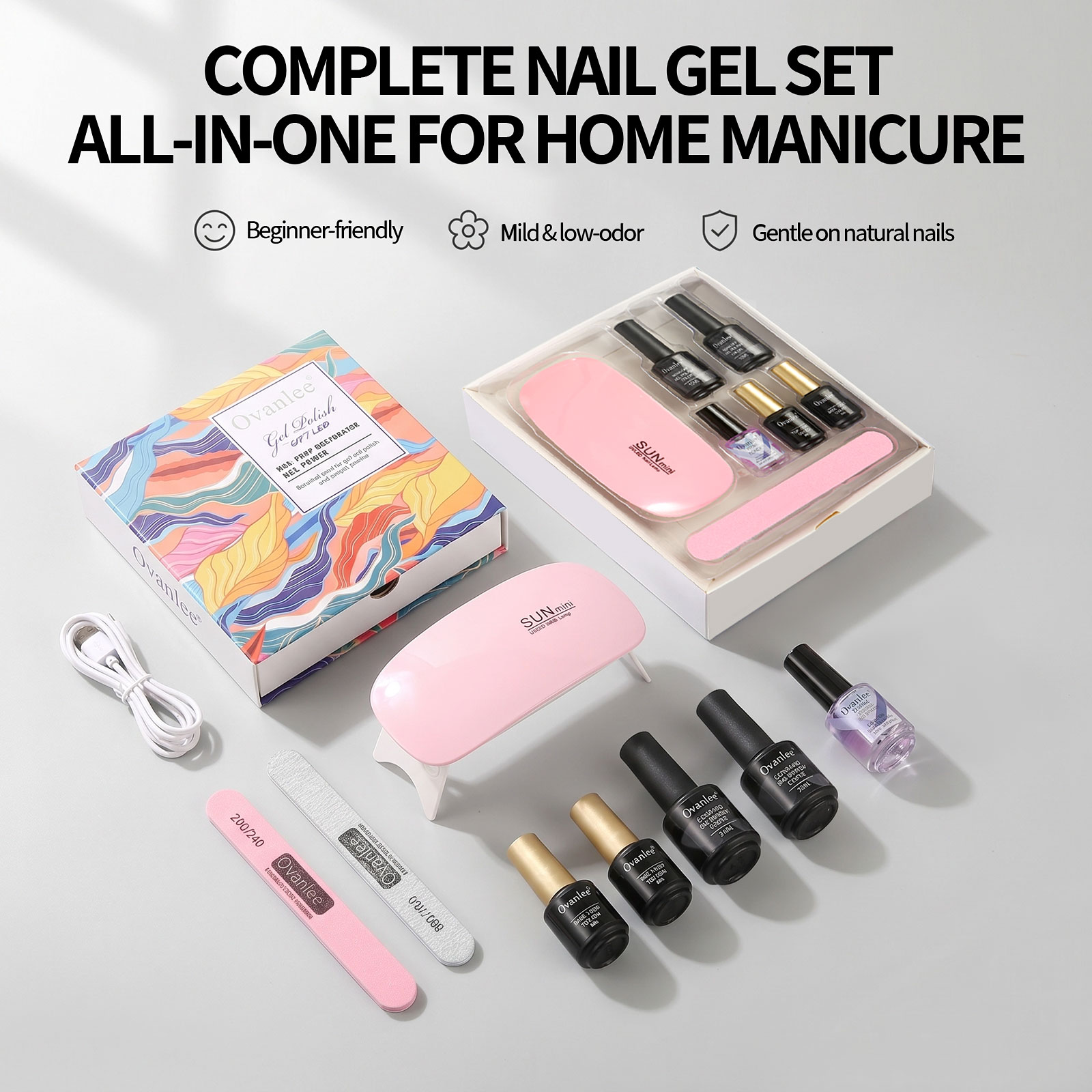 Kit di Smalti Gel UV Ovanlee d - Exposure Unit Uv recensione e prezzo