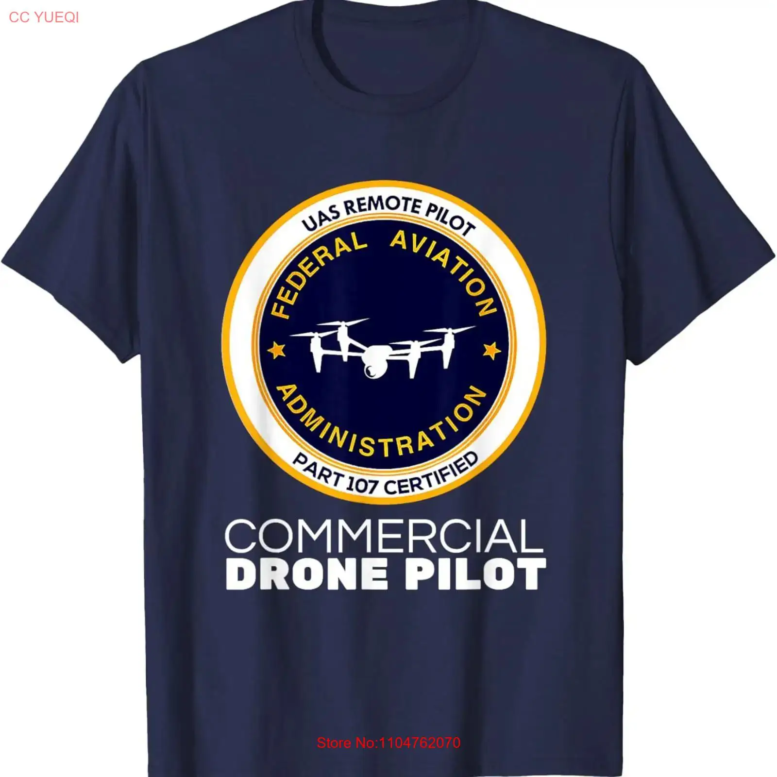 Maglietta FAA Commercial Drone - Commercial Printing & Packaging Pvt Ltd Photos recensione e prezzo