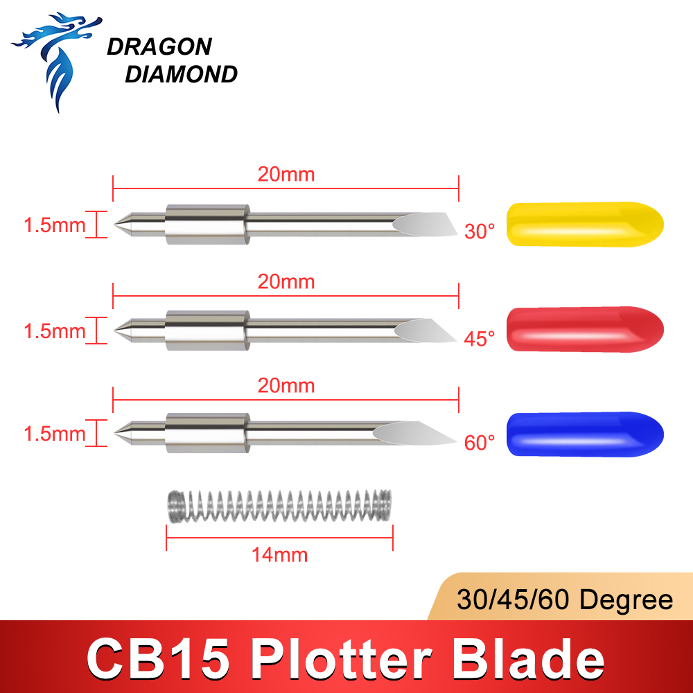 DRAGON DIAMOND 5 PZ 30/45/60 G - Cutting Plotter Blade recensione e prezzo