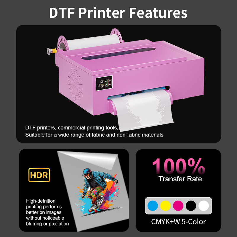 FCOLOR A4 Piccola pellicola pe - Dtf Printer Machine recensione e prezzo