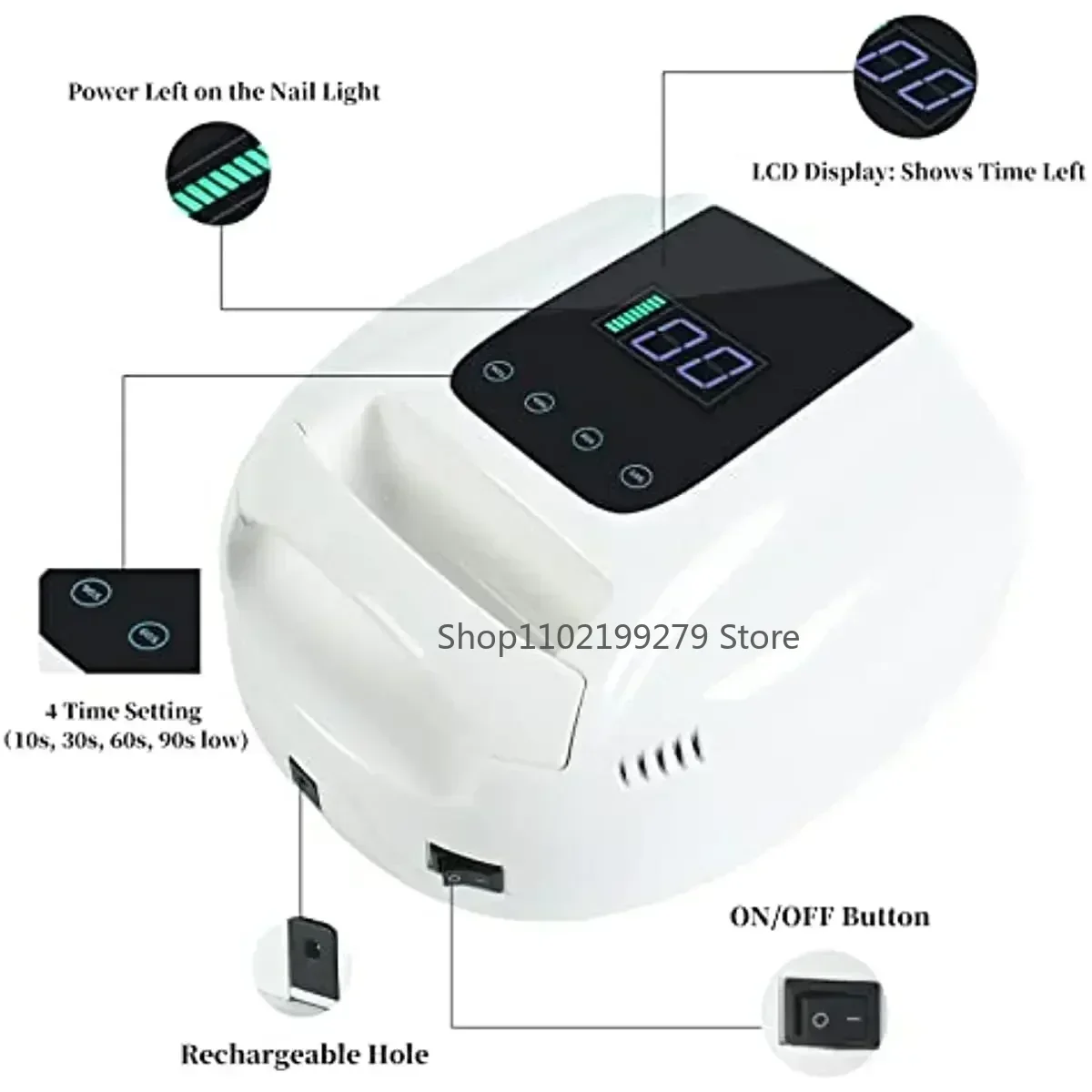 Nuova lampada per unghie ricar - Exposure Unit Uv recensione e prezzo