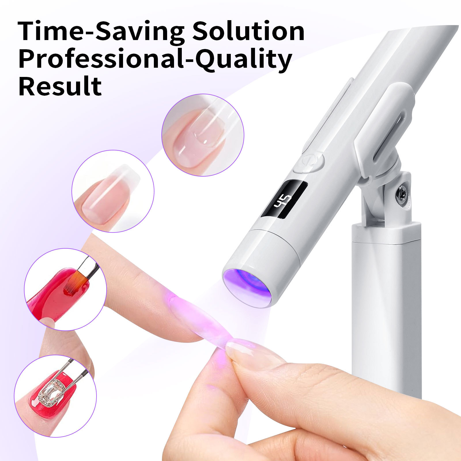 Mini Nail Art UV LED Light ric - Exposure Unit Uv recensione e prezzo